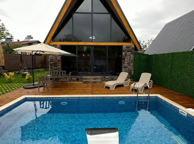 Шале Rose Sapanca Stone House Сакарья